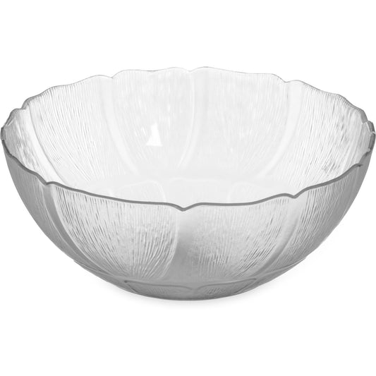 Carlisle 690907 2.4 Qt Clear Polycarbonate Petal Mist Bowl