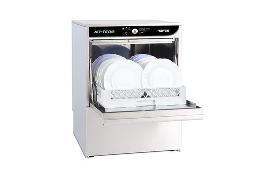 Jet-Tech 737-E High Temperature Undercounter 30 Racks/Hour Dishwasher
