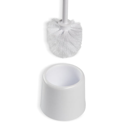 Carlisle 36719700 16" White Flo-Pac Bowl Brush With Caddy