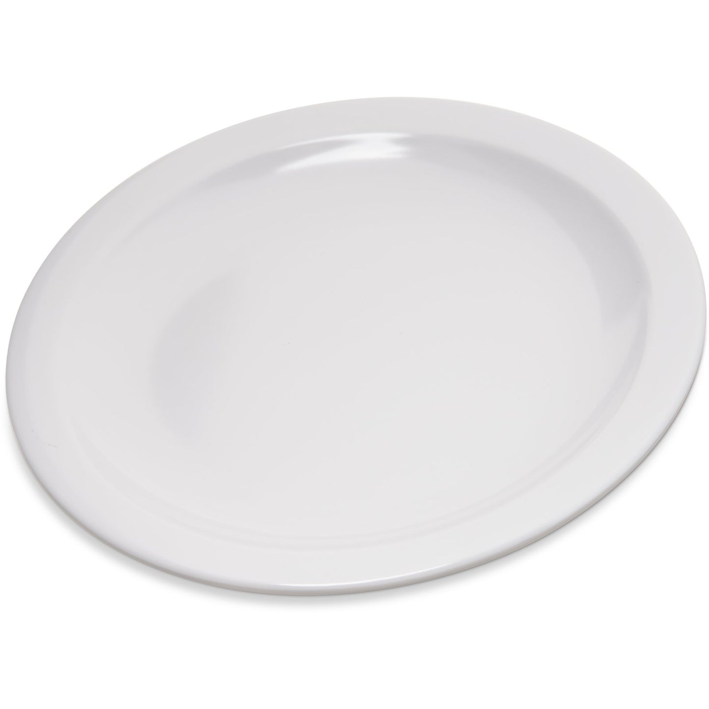 Carlisle 4350402 6.5" White Dallas Ware Melamine Pie Plate