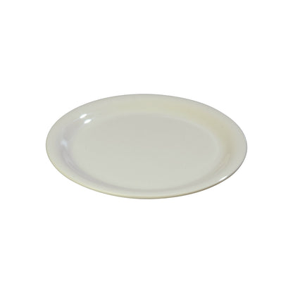 Carlisle 3300842 6.5" Bone Sierrus Melamine Narrow Rim Pie Plate