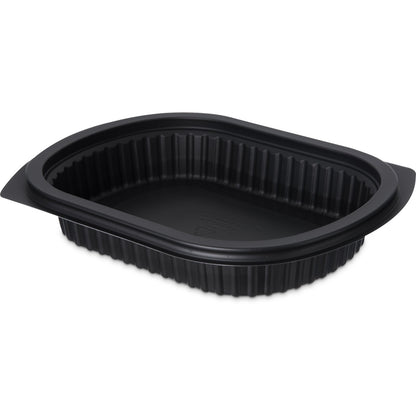 Proex DXMW4016PBLK 16oz. Black Microwaveable Medium Entrée (250/cs)