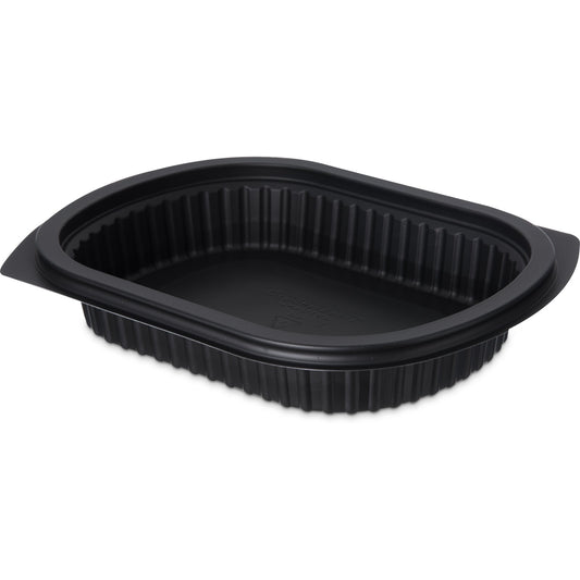 Proex DXMW4016PBLK 16oz. Black Microwaveable Medium Entrée (250/cs)