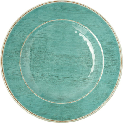 Carlisle 6400215 9" Aqua Grove Melamine Salad Plate