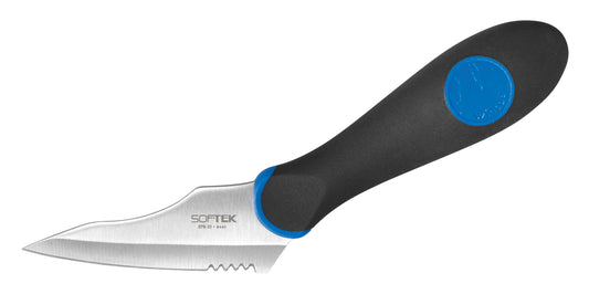 Winco KPR-30 SofTek All Purpose Utility Knife, 3-1/2" Blade Soft Grip Handle (1 Dozen)