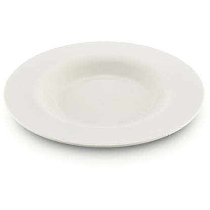Carlisle 3303002 20 oz White Sierrus Melamine Chef Salad Pasta Bowl