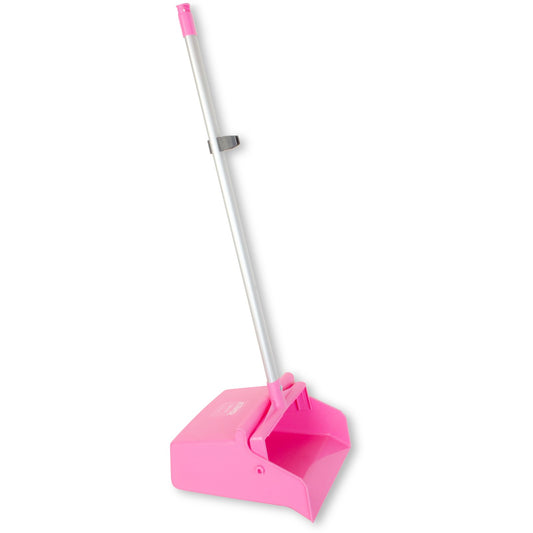 Carlisle 361410EC26 30" Pink Color Coded Upright Dustpan