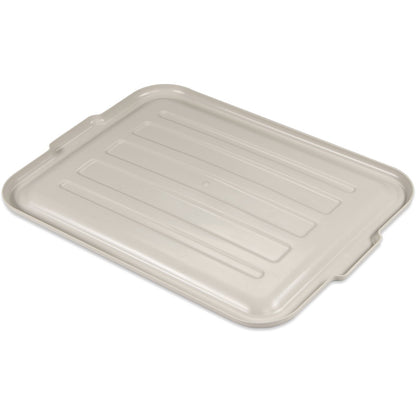 Carlisle 4401223 20" x 15" x 0.75" Gray Comfort Curve Universal Bus Box Lid