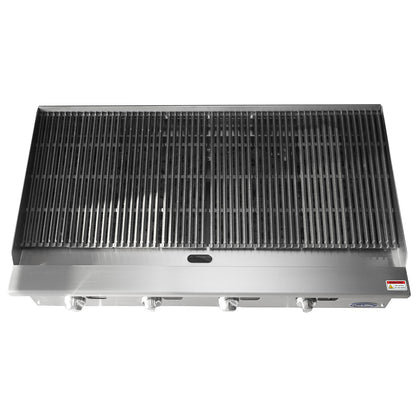 Bishop ATCB-48 48" Lava Rock Broiler