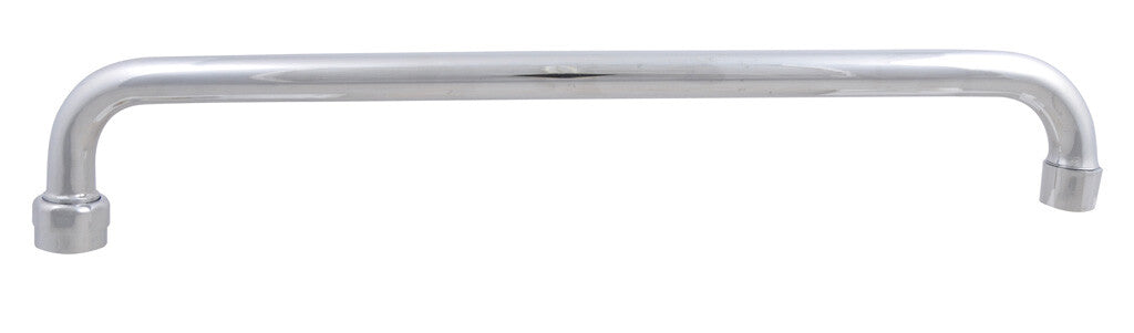 BK Resources EVO-SPT-16 16" Stainless Steel Evolution Series Swing Spout, 2.0 GPM Flow Rate