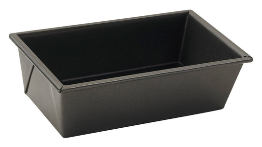 Winco HLF-100 1 Lb. 8-1/2" x 4-1/2" Aluminized Steel Loaf Pan