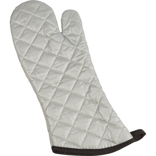 San Jamar 801SG17DZ 17" Silver Silicone Oven/Freezer Mitt