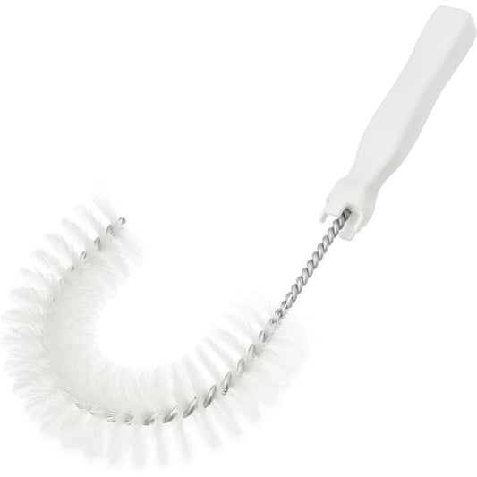Carlisle 41100EC02 White Sparta Color Code Clean-In-Place Hook Brush