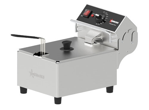 Omcan 47281 Electric Single Countertop Elite Series Basket Deep Fryer