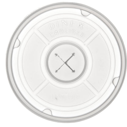 Dinex DXTT58 Translucent Tumbler Lid with Straw Slot (1000/cs)