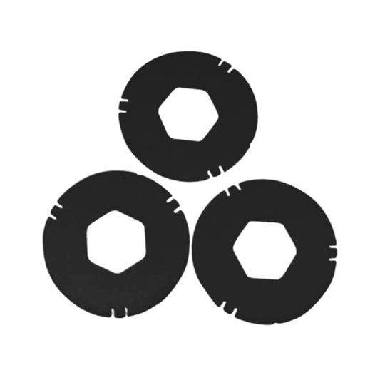 San Jamar XC2222SBK Small Black Replacement Gasket C2210