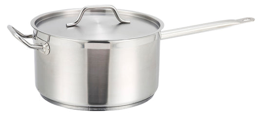 Winco SSSP-7 7-1/2 Qt. Sauce Pan w/ Cover