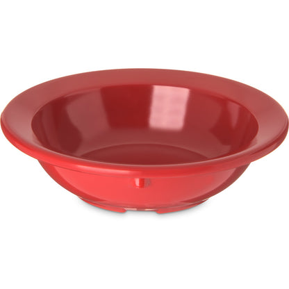 Carlisle 4353205 3.5 oz Red Dallas Ware Melamine Fruit Bowl