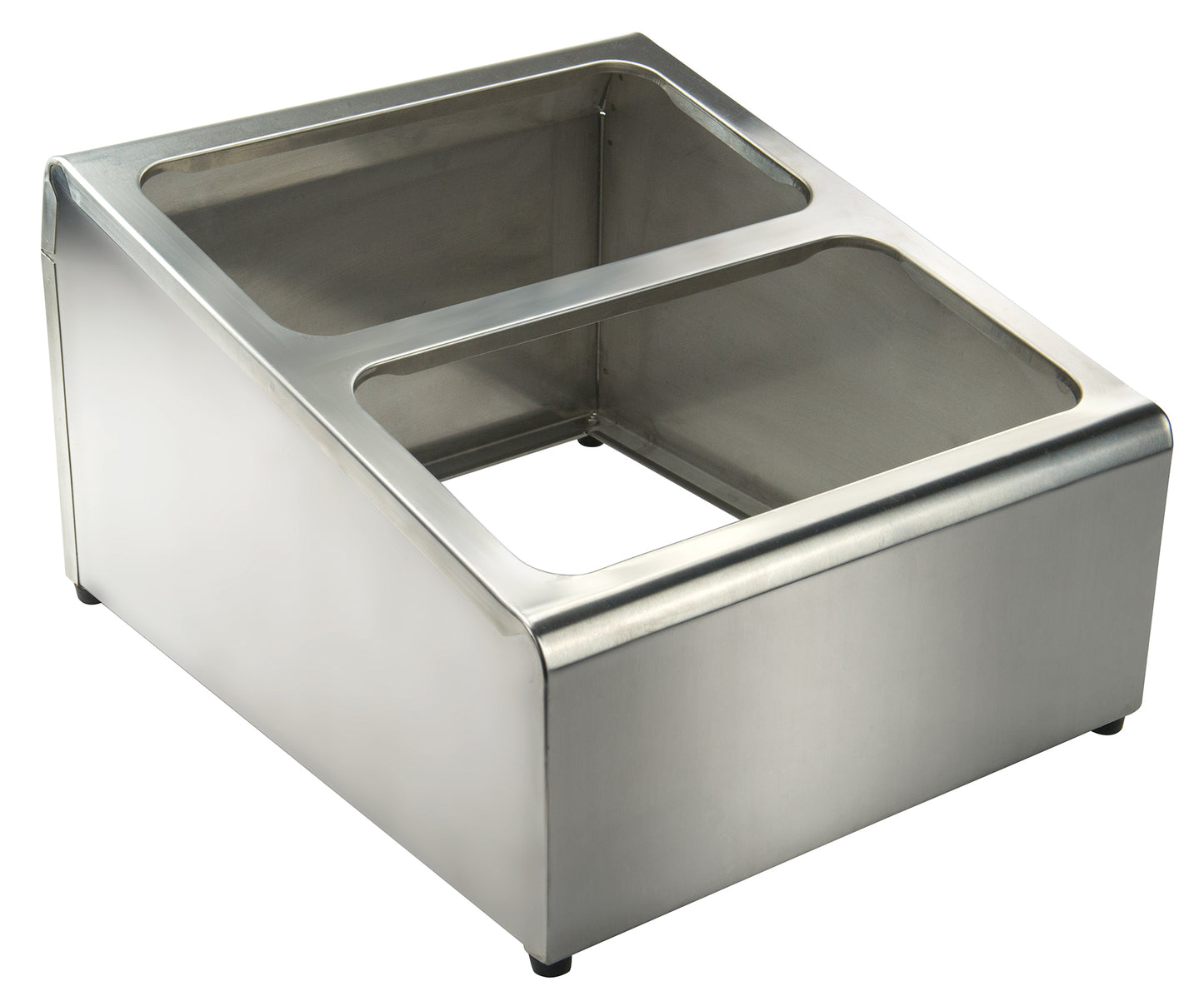 Winco SCPH-33 Stainless Steel Condiment Serving Container