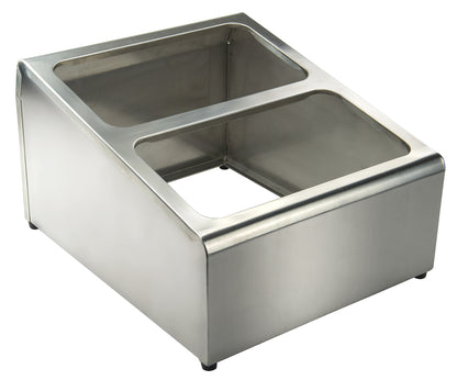 Winco SCPH-33 Stainless Steel Condiment Serving Container