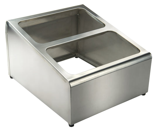 Winco SCPH-33 Stainless Steel Condiment Serving Container