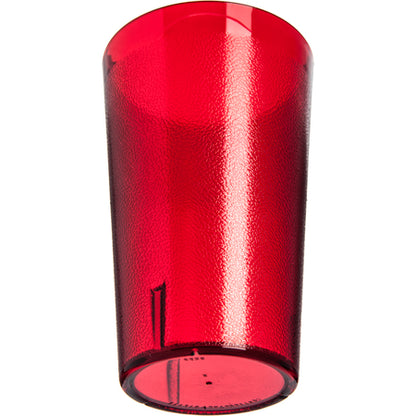 Carlisle 553210 32 oz Ruby SAN Stackable Plastic Tumbler