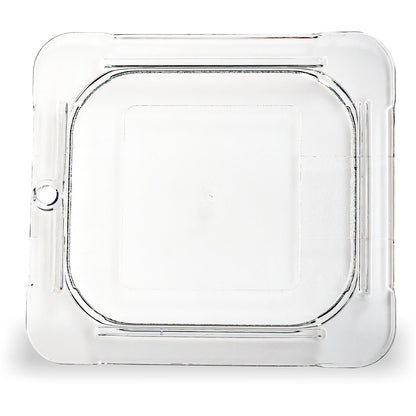 Carlisle 10316U07 1/6 Size Clear Polycarbonate StorPlus Flat Universal Lid