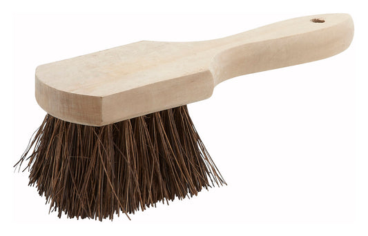 Winco BRP-10 10" Pot Brush, Wooden Handle