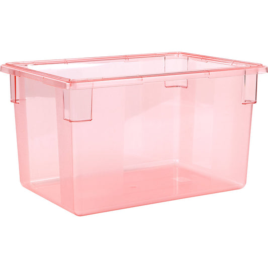 Carlisle 10624C05 21.5 gal Red Polycarbonate StorPlus Color-Coded Food Storage Container