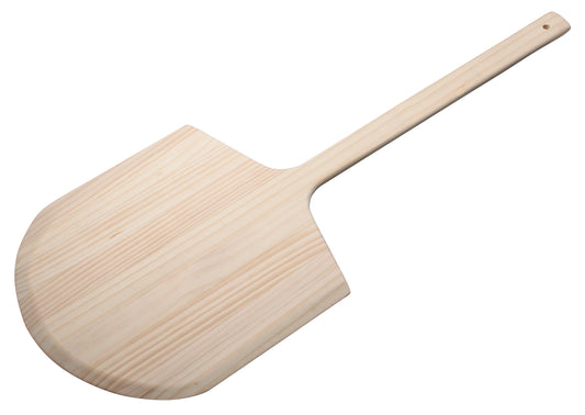Winco WPP-1436 36" Wood Pizza Peel, 14"x15" Blade