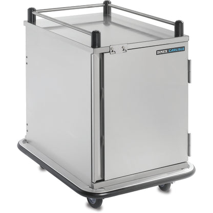 Dinex DXPTVL2T1D16 16-Tray Stainless Steel DineXpress TVL Economy Tray Cart
