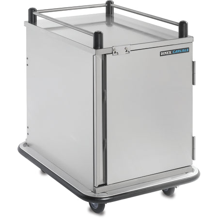 Dinex DXPTVL2T1D16 16-Tray Stainless Steel DineXpress TVL Economy Tray Cart