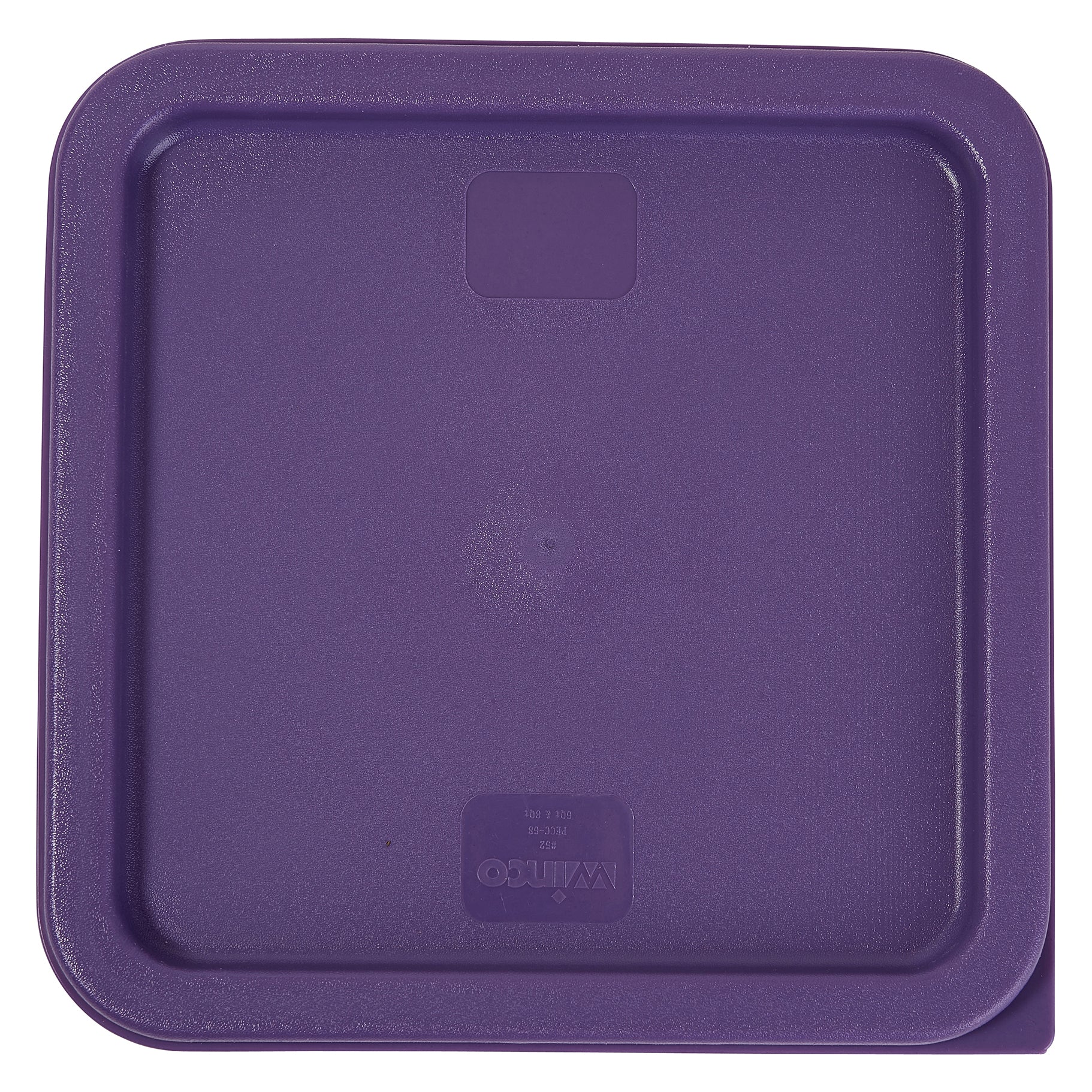 Winco PECC-68P Purple Cover for 6Qt/8Qt Food Containers, Allergen Free