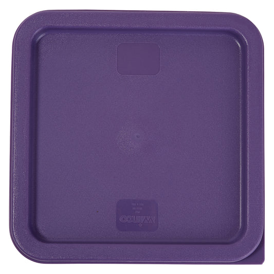 Winco PECC-68P Purple Cover for 6Qt/8Qt Food Containers, Allergen Free