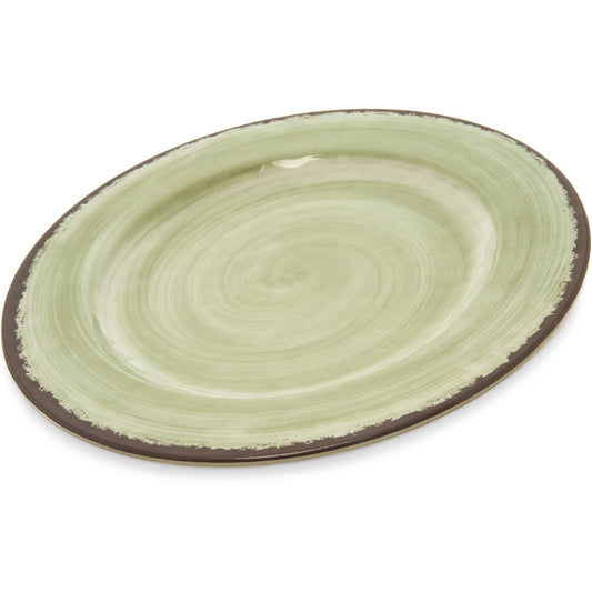 Carlisle 5400146 11" Jade Mingle Melamine Dinner Plate