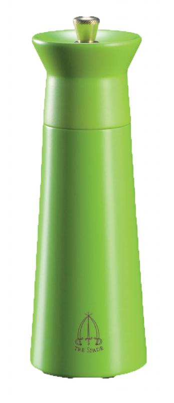 Omcan 43707 15-cm Nabucco Series Classic Collection - Salt Mill Green Beech Wood