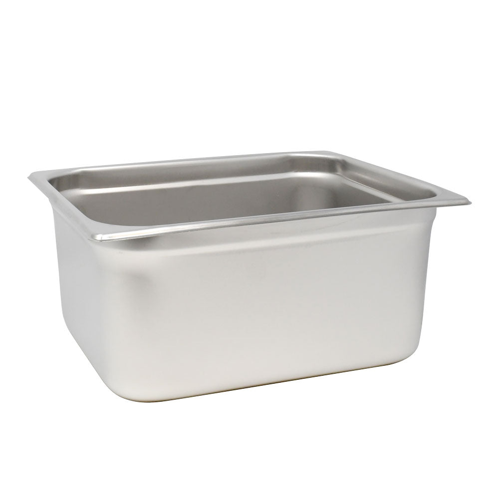 Omcan 80264 Half-size Stainless Steel Anti-Jam Steam Table Pan - 6" Deep