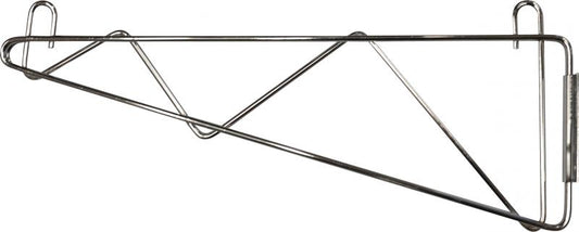 Omcan 47509 21-inch Chrome Wall Bracket