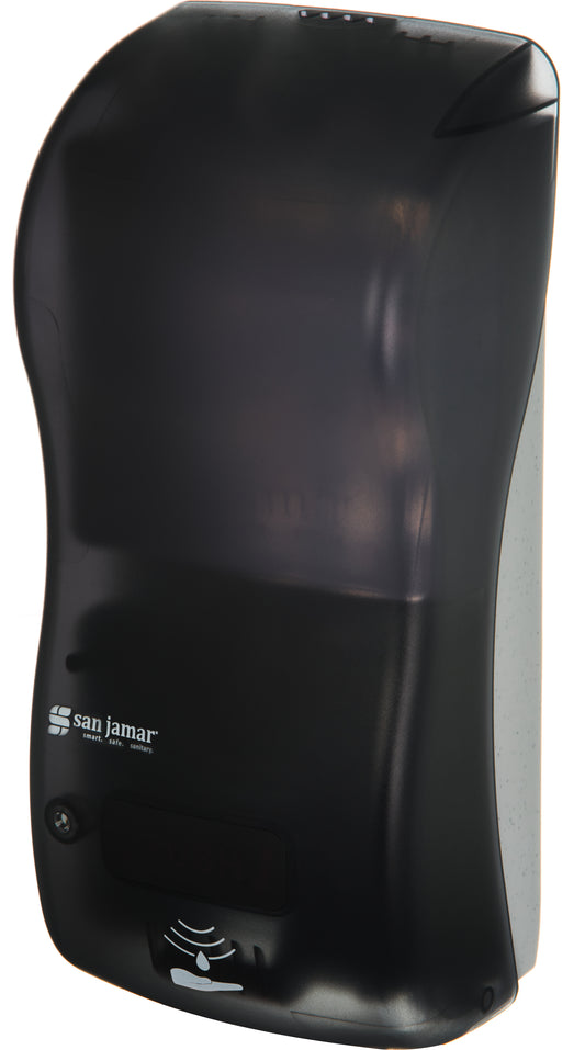 San Jamar DXPSH900TBK 900 ml Black Hybrid Electronic Soap Dispenser