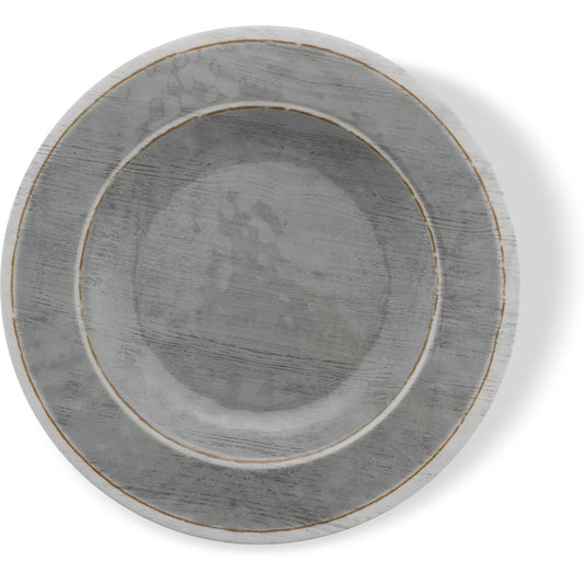 Carlisle 6400218 9" Smoke Grove Melamine Salad Plate