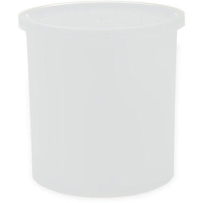 Carlisle 030102 1.2 Qt White Classic Crock with Lid