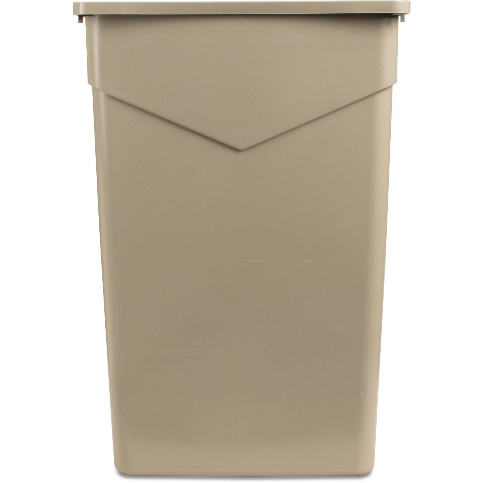 Carlisle 34202306 23 Gallon Beige Rectangle Polyethylene TrimLine Waste Container