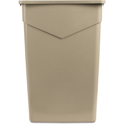Carlisle 34202306 23 Gallon Beige Rectangle Polyethylene TrimLine Waste Container