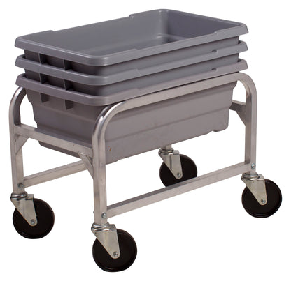 Winco ALBC-1 Aluminum Lug Box Cart
