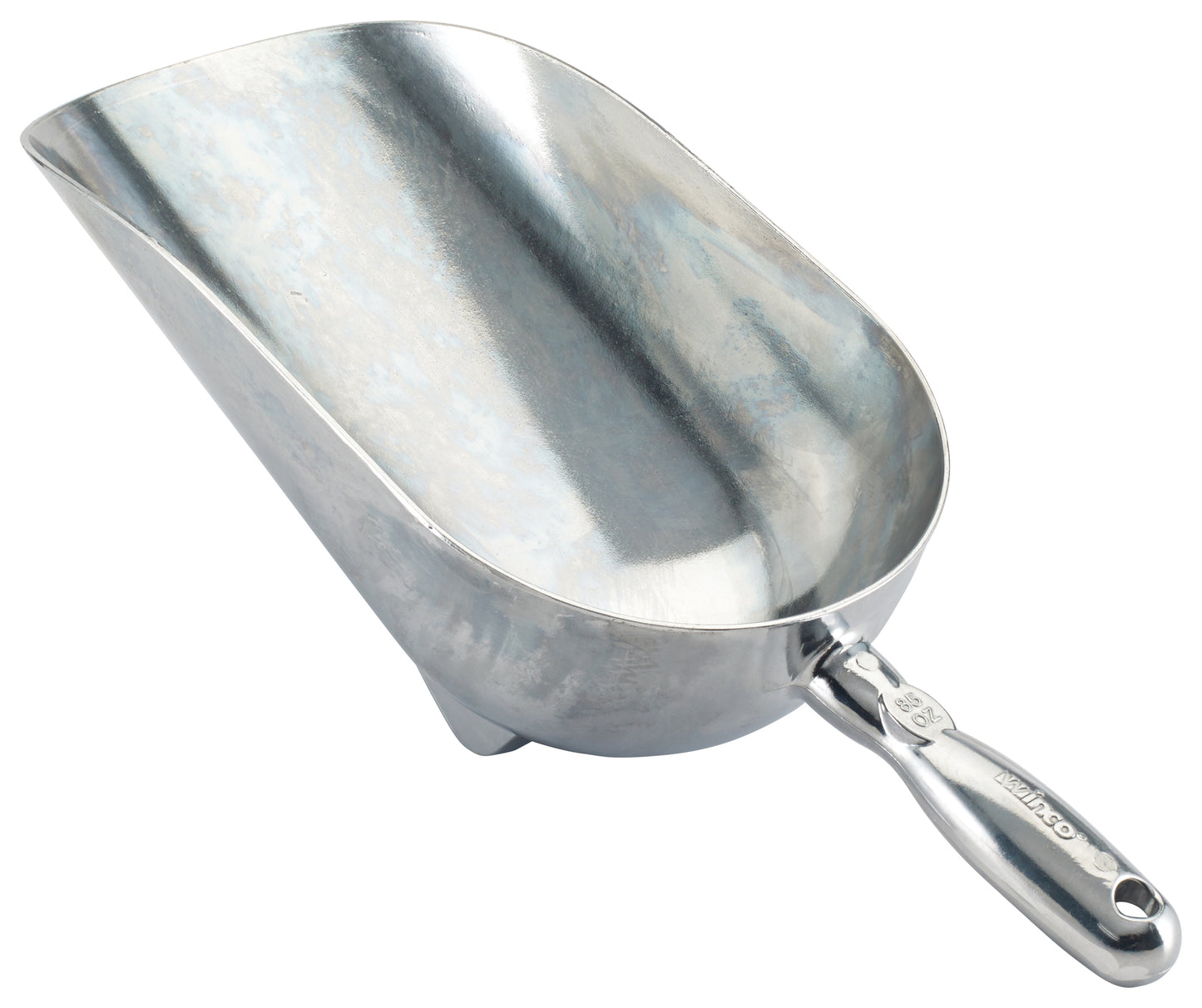 Winco AS-85 85 oz. Aluminum Scoops