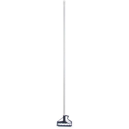 Carlisle 4166402 60" White Fiberglass Sparta Spectrum Quik-Release Mop Handle