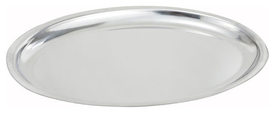 Winco SIZ-11 11" Stainless Steel Sizzle Platter