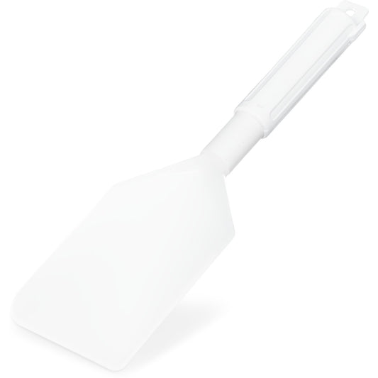 Carlisle 4035100 13 1/2" White Sparta Paddle with Nylon Blade and Polypropylene Handle