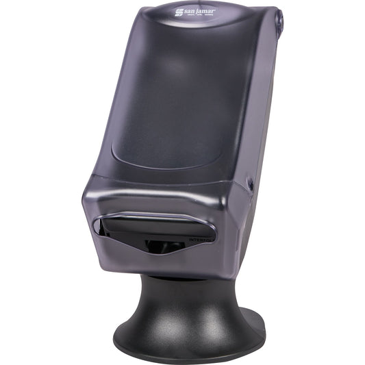Carlisle H5005SCL 550 Napkin Clear Plastic Countertop Venue Napkin Dispenser, Minifold Control Face