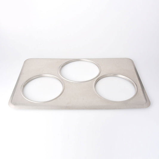 Omcan 44678 Adapter Plates - Fit (3) 4 Qt Steam Table Insets